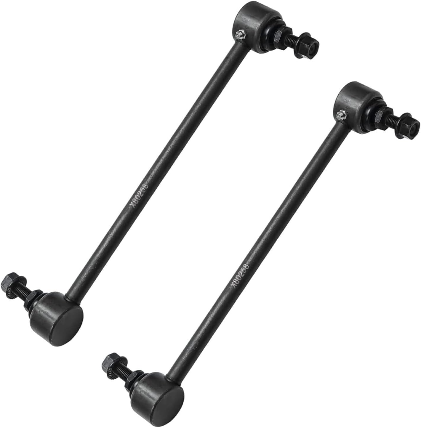 Detroit Axle - 4pc Front End Kit for 07-12 Dodge Caliber, 07-17 Jeep Compass Patriot, Lower Control Arms w/Ball Joint Sway Bars 2007 2008 2009 2010 2011 2012 2013 2014 2015 2016 2017 Replacement