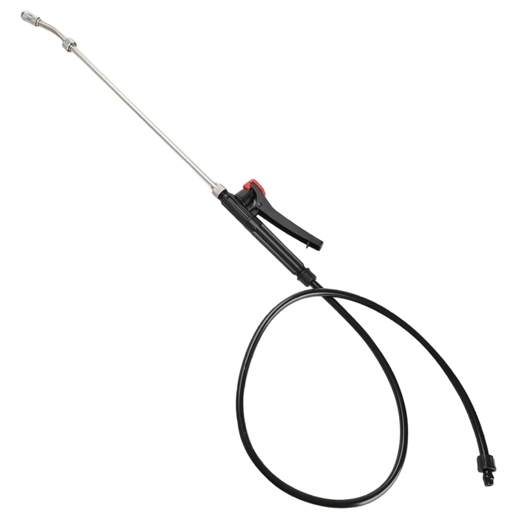 Sprayer Wand Replacement Stainless Steel Pump Sprayer Wand Replacement with Adjustable Nozzle Trigger Rod & 3.6ft Long Hose for Gardening