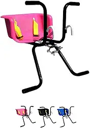 Cadeirinha Infantil Bike Baby Dianteira Para Crianças de até 15kg Passeio Bicicleta c/Cinto