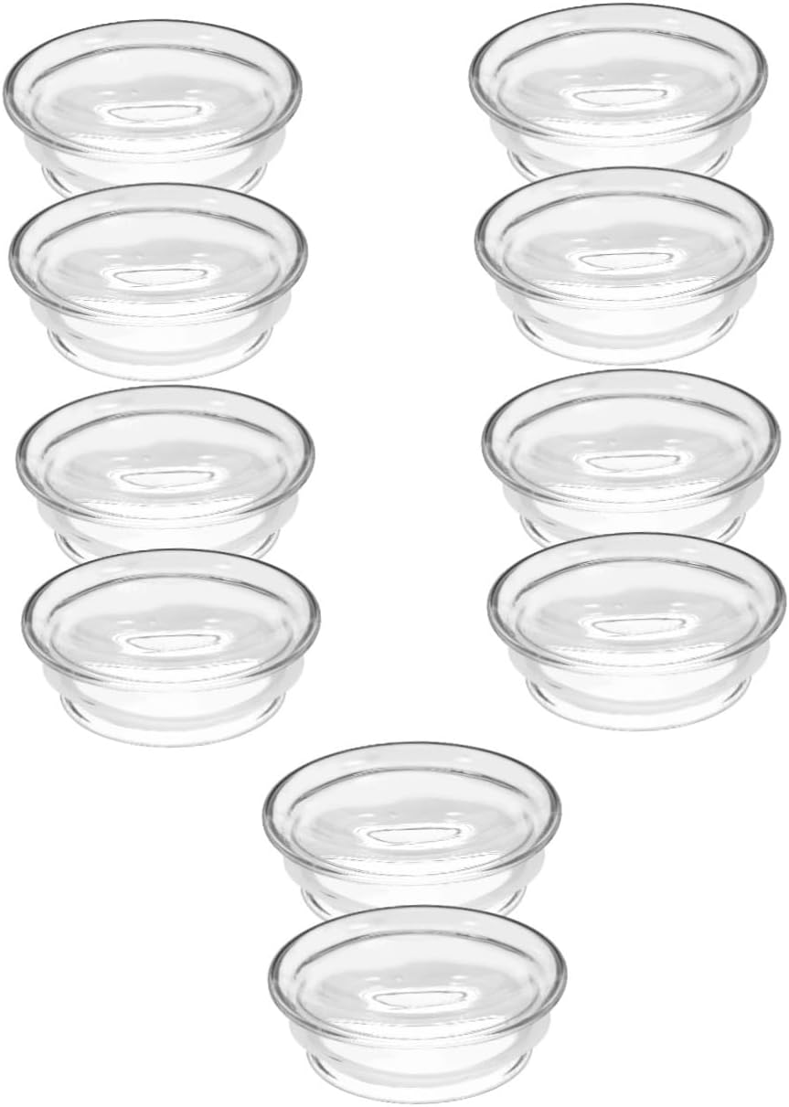 10pcs Glass Jug Replacement Lids Water Pitcher Covers Seal for Juice and Beverage Storage and Easy to Clean