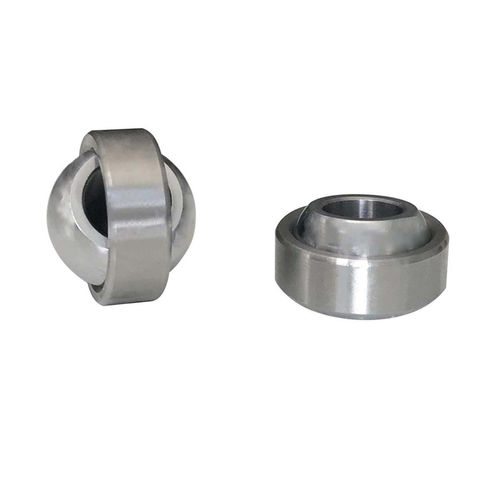 CAALO 4 pezzi Cuscinetti a sfere oscillanti GEH10C GE10FW 10x22x12x7 snodi sferici Acciaio al cromo, Acciaio al carbonio Bianchi