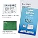128GB MicroSD Memory Card for Samsung Tab A9, A9+, Tab S9 FE Tablet PCs Class 10 UHS-1 U3 V30 Micro-SD + Digi Wipe Microfibre Cloth