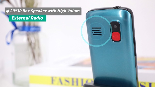 Uleway 4G Seniorenhandy Klapphandy - Große Tasten, SOS Knopf, Ladestation, Dual-SIM