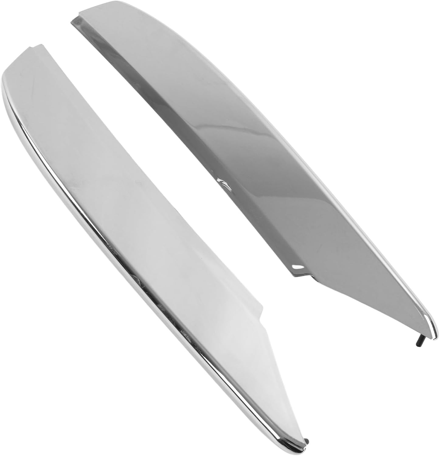 673007201, Bumper Cover Trim 1 Pair Exterior Decoration Stable Front Bumper Grille Trim Chrome Quattroporte M156