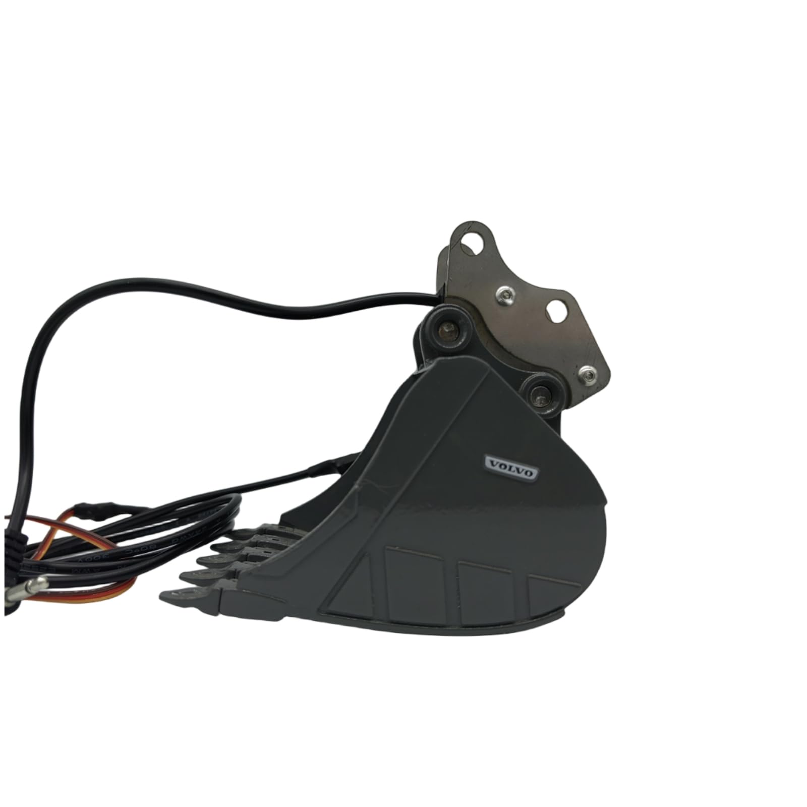 Levigo RC Hydraulikbagger Edelstahl Automatischer Eimer Schnellwechsler für Double Eagle E111/E010/EC160, RC Upgrade Bagger Quick-Connect Eimerwechsler