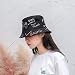 youler Sombrero Pescador, Soft Cotton Sun Cap Creative Graffiti Plegable Bucket Hat...