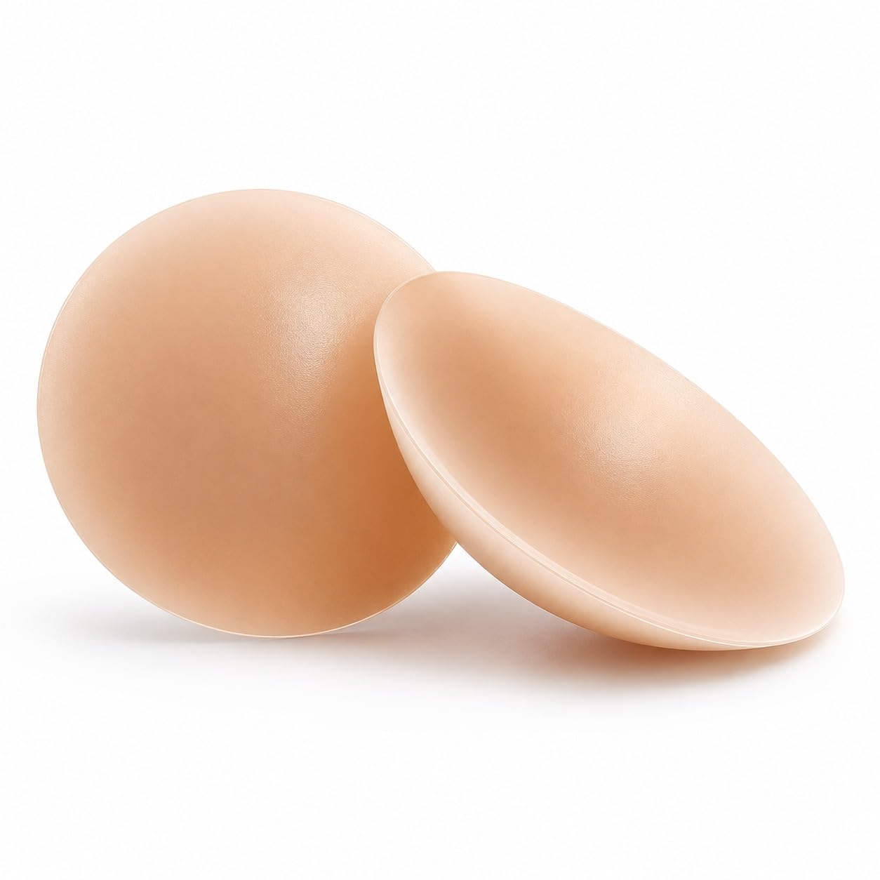 Reusable Nipple Covers for Women - Invisible Silicone Nipple Pasties, Self Adhesive Strapless Backless Bra Alternative, Reusable Breast Petals for Dresses, Tops, Gowns & Swimwear Cream-image-12