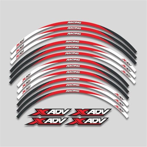 Autocollants pneu X-ADV 750 pour rouler en ville et en voyage de nuit en sécurité