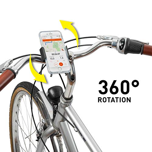 Nite Ize Squeeze Rotating Smartphone Bar Mount, Universal Bike Phone Holder For Bar Or Stem, Compatible With Magsafe Iphone 12 Pro Max/Mini/Galaxy/Edge/Google Pixel And More #TOP2