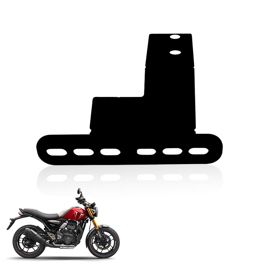 MOTO GENIUS Number Plate Relocator for Triumph Speed 400