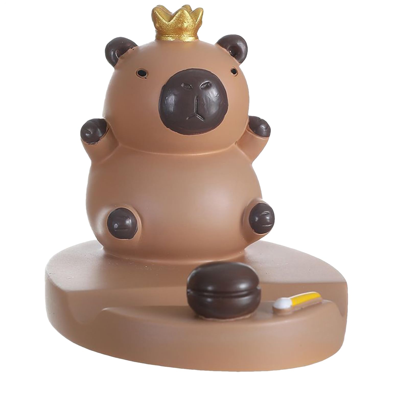 Support téléphone Capybara mignon figurine de bureau en dessin animé - 8