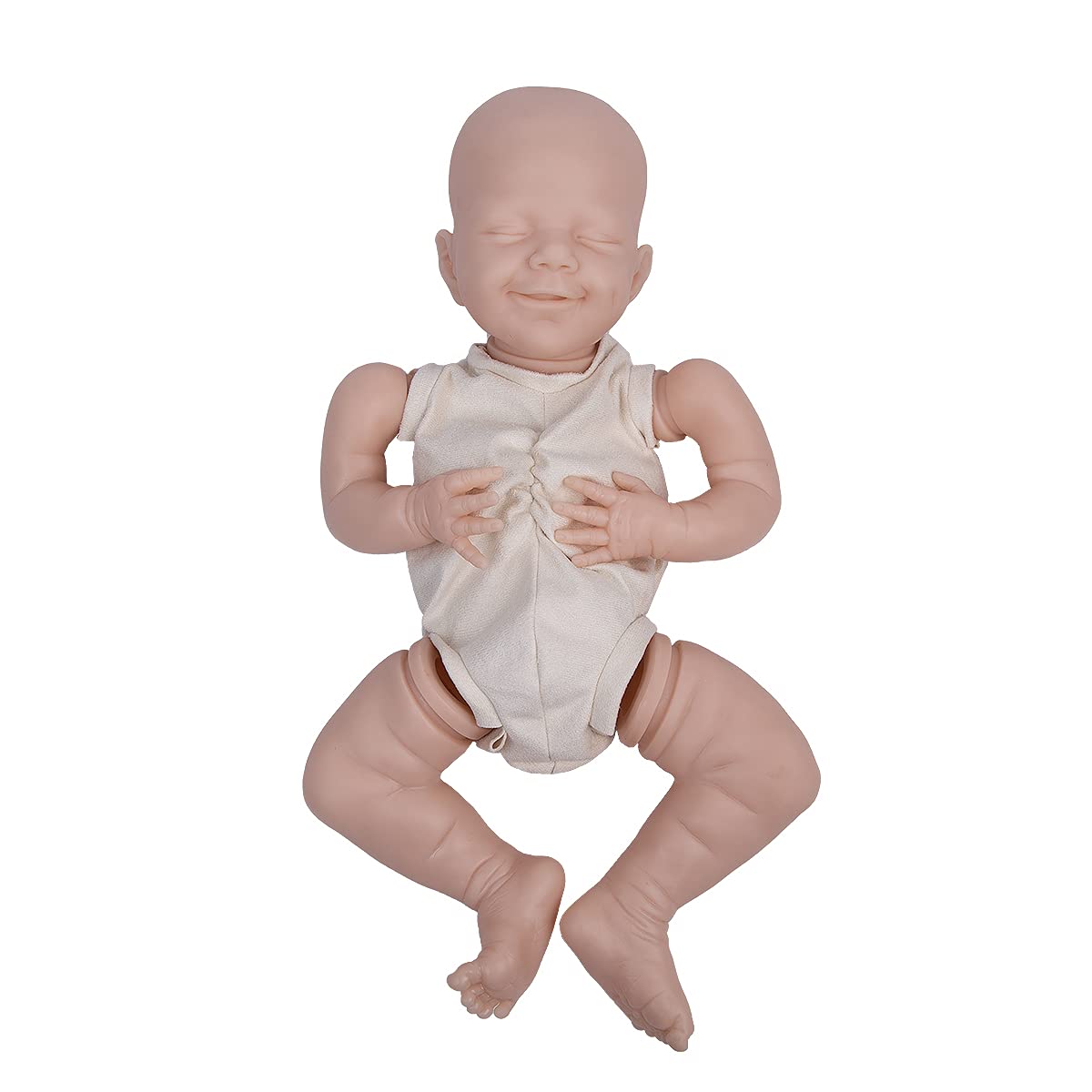 KEIUMI 20 Inch Reborn Doll Kits Unfinished Blank Baby Doll Parts Handmade DIY Unpainted Doll Mold Accessories