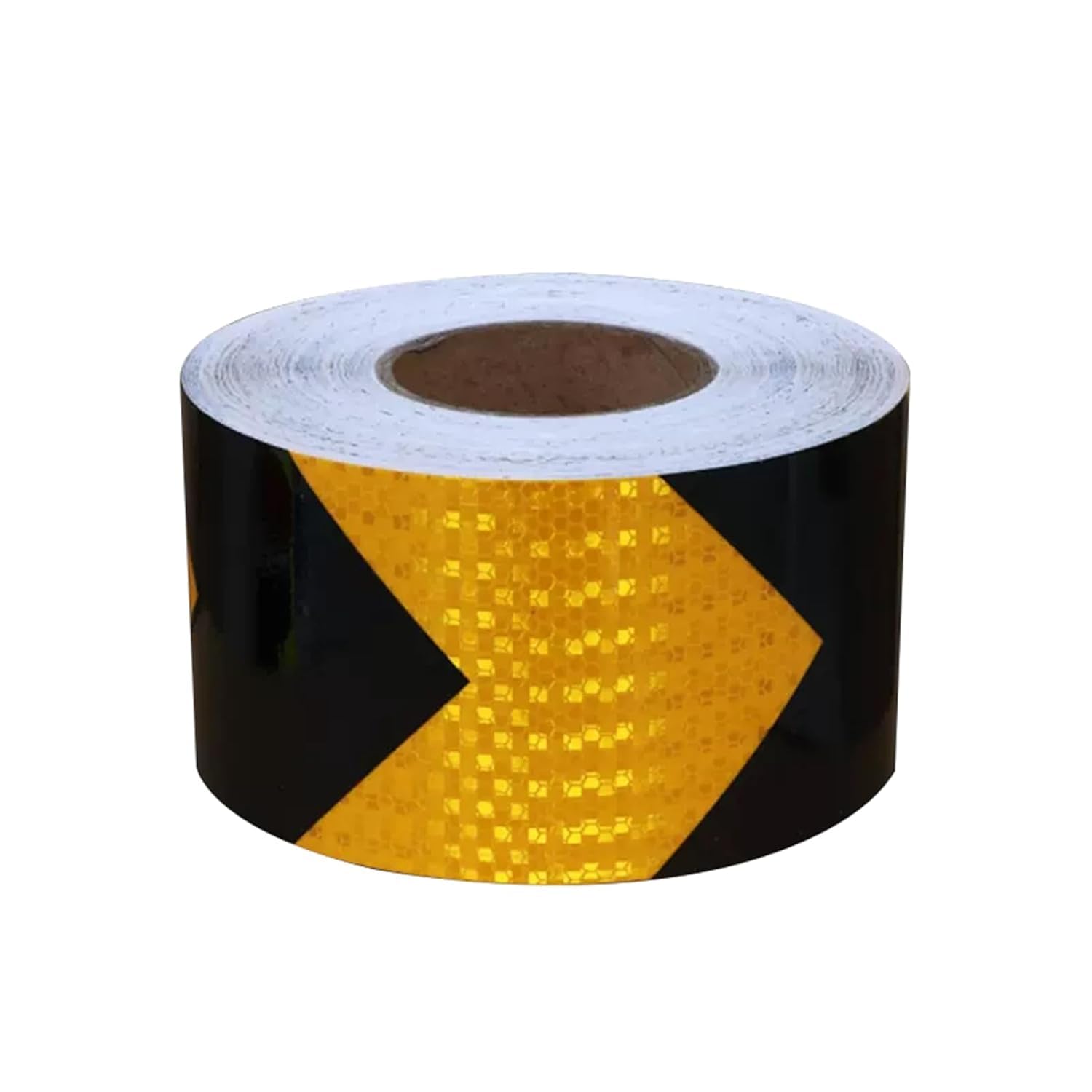 Taśma odblaskowa, taśma ostrzegawcza bezpieczeństwa, taśma ostrzegawcza o wysokiej intensywności, 10 cm x 50 metrów