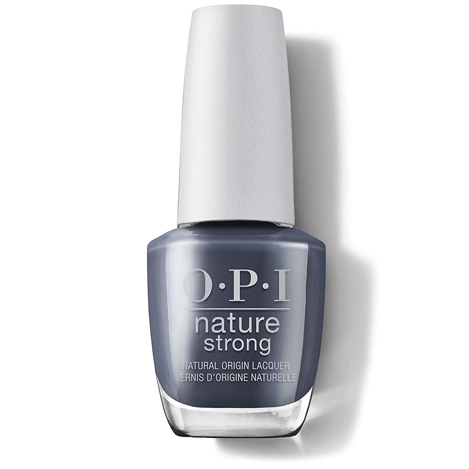 OPI Nature Strong Weiß- Grau- und Schwarztöne – langanhaltender Nagellack mit veganer, innovativer Formel mit natürlichen Inhaltsstoffen – für glänzende Nägel