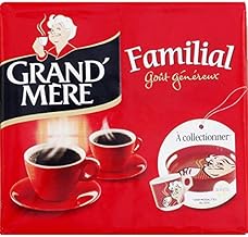 Grand' Mère - Family Ground Coffee - 500g - Pack of 3 - Fast Delivery in France - Price Per Lot