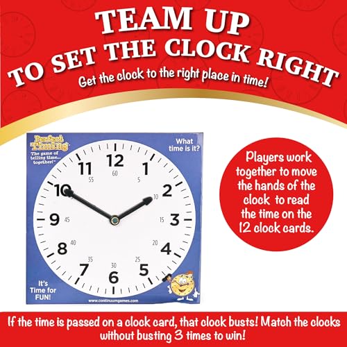 Perfect Timing Juego Cooperativo para Aprender la Hora miniatura 3