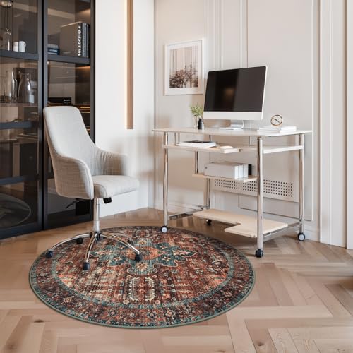 Anidaroel 47 Inch Round Chair Mat For Hardwood Floor/Tile Floor thumb #1