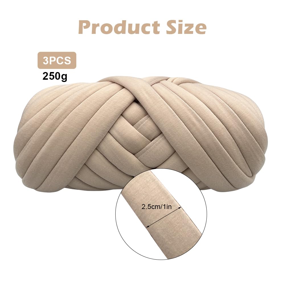 Dik garen for handbreien, armbreigaren 250 g dik for haken Dik garen for handbreien, armbreigaren 250 g dik for haken