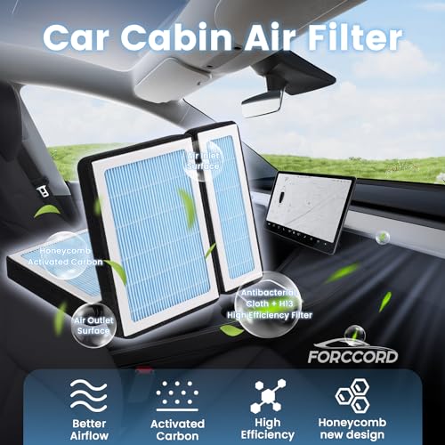 Image of 2-Pack Cabin Air Filters for RAV4 Corolla Camry Highlander CX-9 RX350