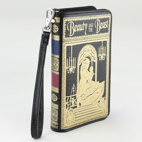 Beauty and The Beast Vintage Book Wallet for Women2