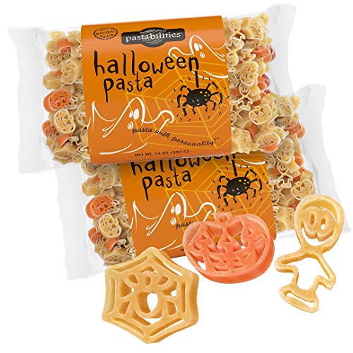 Halloween Pasta (Spider Shape)