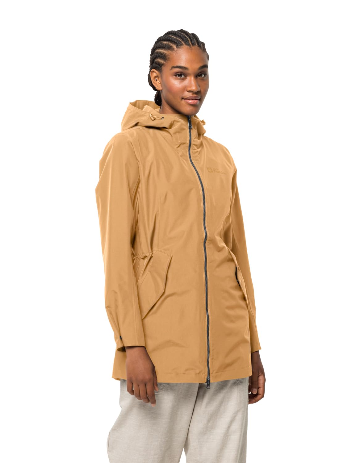 Jack Wolfskin Women's Dakar W Parka, Honey Yellow, XXL, Honey Yellow, XXL