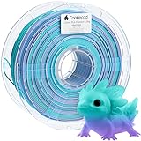 Cookiecad PLA Filament 1.75mm 1kg Rainbow Multicolor 3D Printer Filament - Mermaid PLA