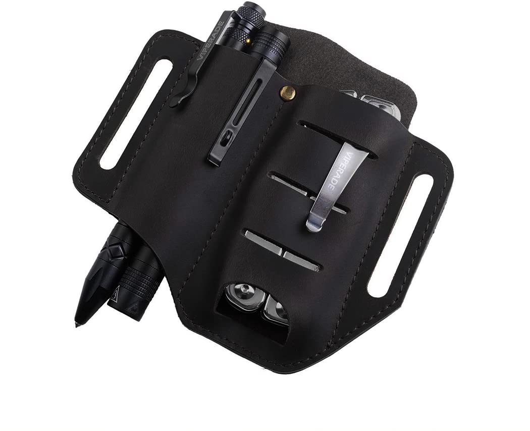 Buy VIPERADE PJ8 EDC Leather Sheath for Blet, /Tool/Flashlight/ Pen and