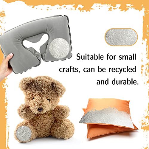 Image of 14oz Stuffing Beads, 8.8oz Weighted Beads for Stuffed Animals, Craft Poly Pellets Weighted for Stuffed Animals - 400g