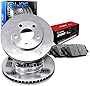 R1 Concepts Front Brakes and Rotors Kit |Front Brake Pads| Brake Rotors and Pads| Optimum OEp Brake Pads and Rotors |fits 2019-2021 Ram 2500, 2019-2021 Ram 3500