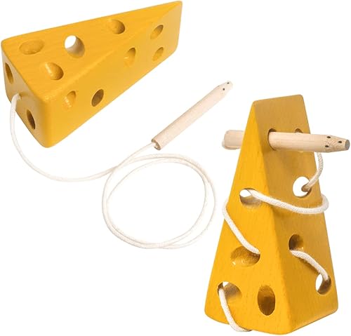 Miniatura 5 de USATDD Juguete de madera con cordones para habilidades motoras finas, juego de viaje en avión, juego de viaje en coche Montessori, rompecabezas