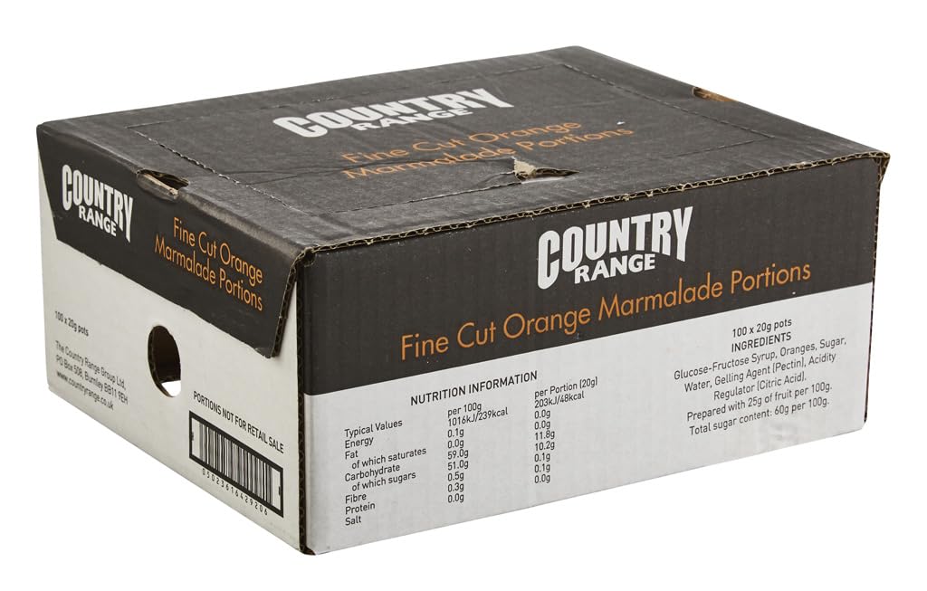 Country Range Marmalade Portions - 100 x 20g