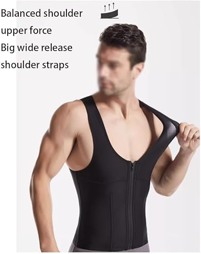 ZXINXIN Camiseta masculina de compressão para modelador corporal emagrecedor de cintura para treino