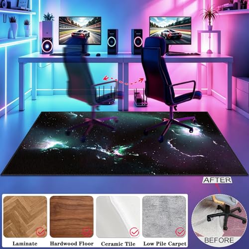 Tapis de chaise de bureau pour sol dur de grand format 200 x 250cm - 6