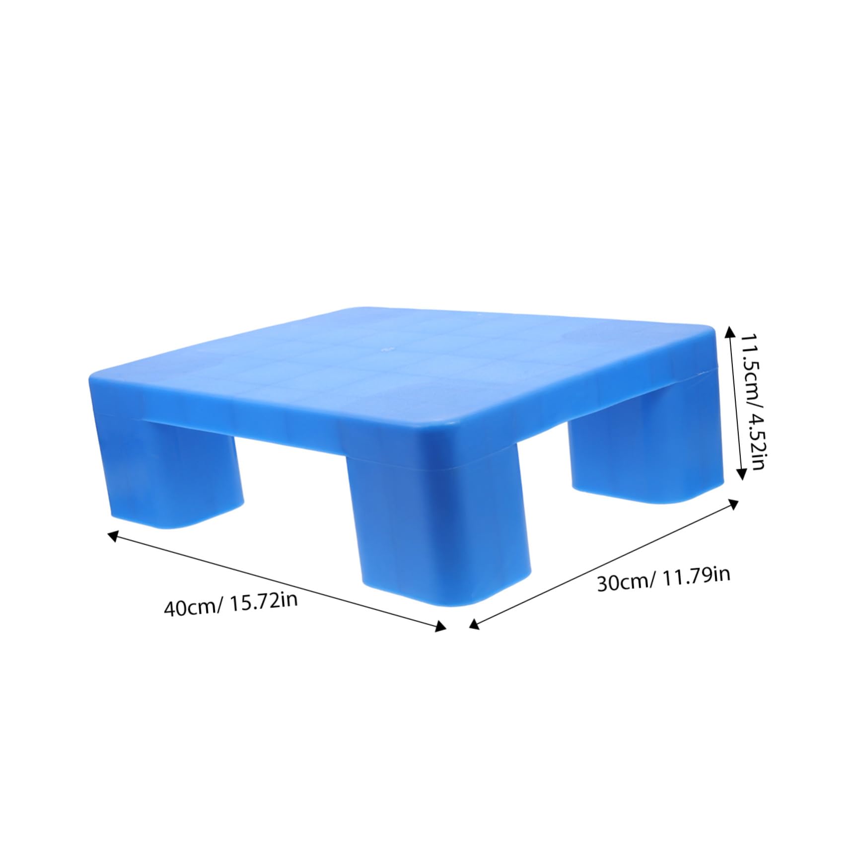 Palette Creuse en Plastique Abs Bleu pour sous-Sol, Installation Facile