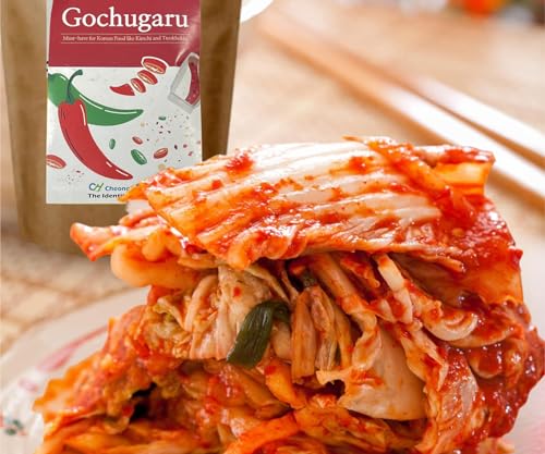 Cheonghwa Gochugaru Chili-Flocken von Südkorea 100g | Wiederverwendbarer Zip-Beutel | Ideal für Kimchi, Budae Jjigae, Saucen & Chili-Öl
