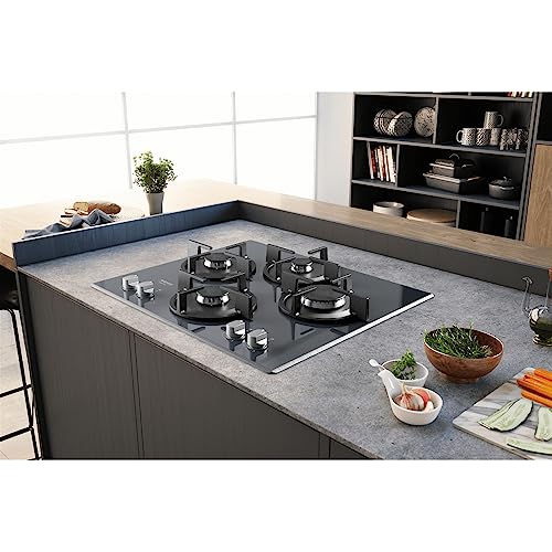 Piano de cuisson à gaz Hotpoint HAGD 61SMR Brûleurs à Induction 596 cm 51 cm - vue 6