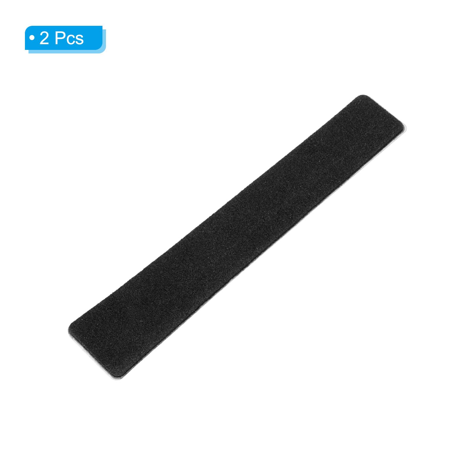 PATIKIL Amortiguador de Limbs para Arco Recurvo Absorbente de Golpes de Ranura de Cuerda de Arco con Piel Adhesiva para Arco Recurvo y Arco Largo Tradicional Negro
