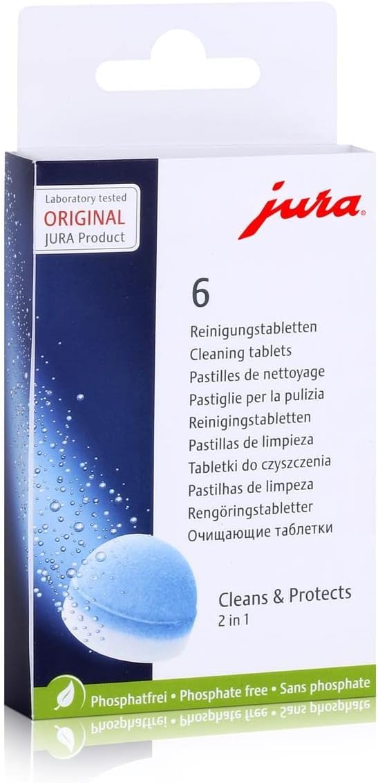 Jura Reinigungstabletten 6er Pack Amazon.de Küche, Haushalt & Wohnen