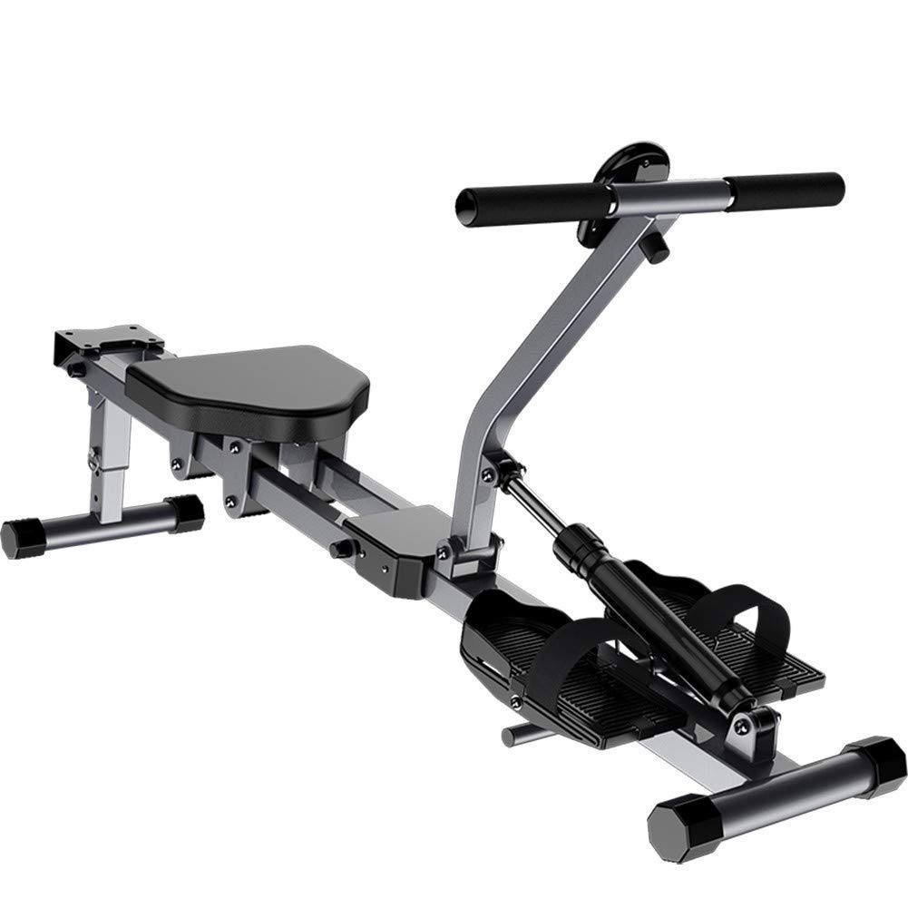 QUSYZD Home Rowing Machine Rowing Machine Foldable, Rowing Machines for Home Use Indoor Rower Abdominal Fitness Equipment, 12 Resistance Adjustment, LCD Display, Maximum Load 150kg,