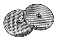 CP.CATARIF.ROTONDI Con FORO Bianchi OMOLOGATI DIAM.65MM