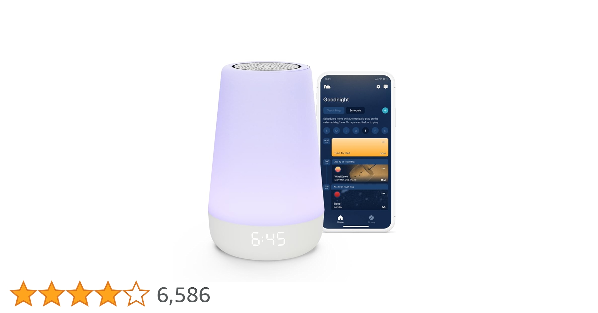 Hatch Rest ベビーサウンドマシン ナイトライト | 第2世代 Amazon.com : Hatch Rest Baby Sound Machine, Night Light