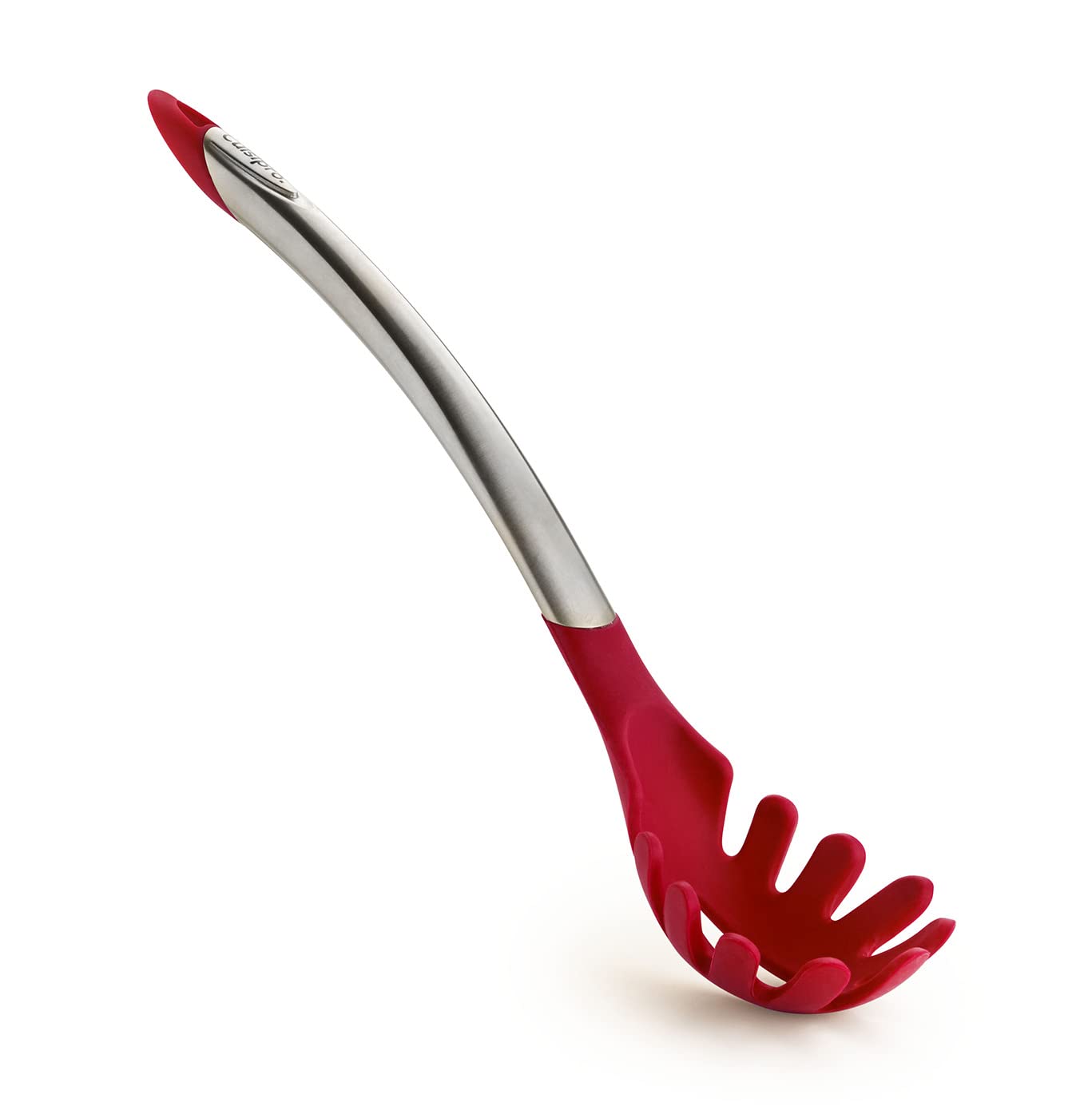 CuisiproSilicone Spaghetti Server, 12.25-Inch, Red, Red (7112512L)