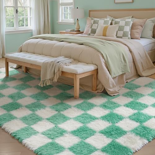 Soft & Plush Shag Rug Set for Bedroom & Living Room