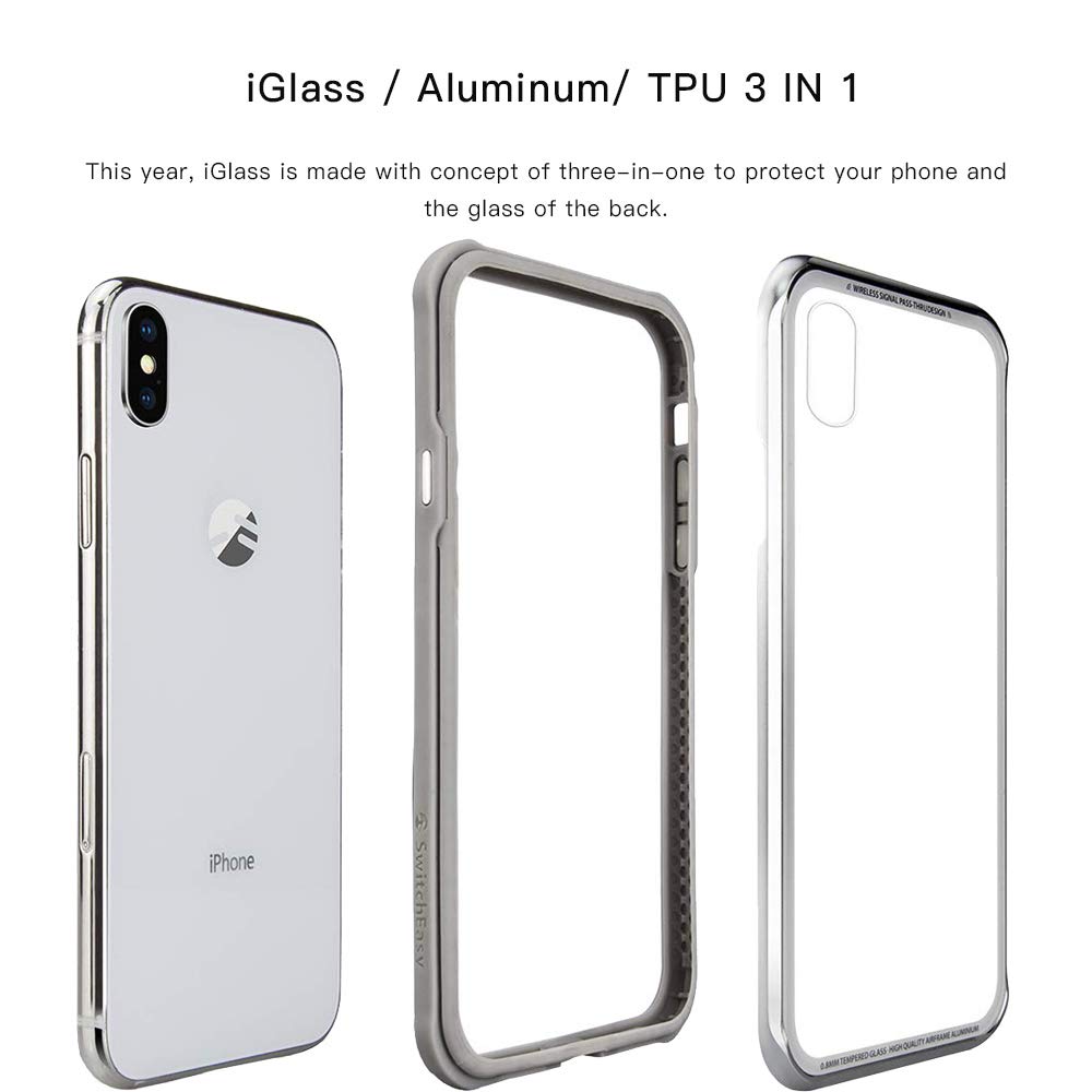 Amazon.co.jp: iPhone Xs iPhone X ケース ガラス 背面 クリア ガラス