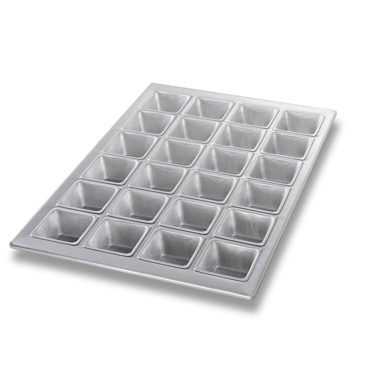Chicago Metallic Bakeware Glazed Aluminum Square 24-Muffin Pan