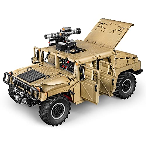 xSuper Technik Offroad Auto,3935 Klemmbausteine CADA 1:8 C61036W Bausteine Geländewagen Auto Buggy Modell, Kompatibel… – Bild 3