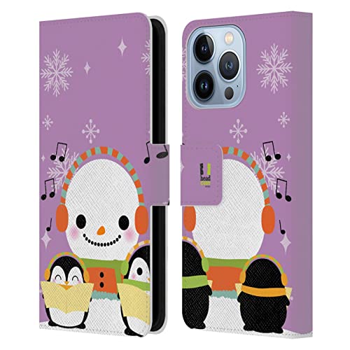 Funda tipo libro iPhone 13 Pro carcasa de cuero con imán y tarjetero 1