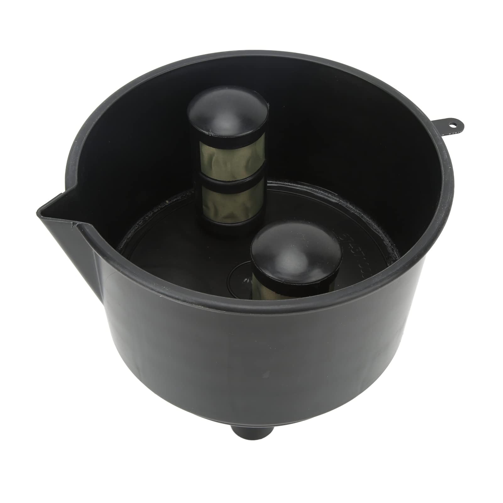 Embudo de Filtro de Aceite para Automóviles, Metal de Cuello Ancho, Portátil, Compatible con Coches, Motocicletas, Caravanas, SUV, Todoterrenos