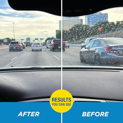 image for Rain-X 630018 Auto Glass Cleaner, 23 oz. - Cleans Car Windows, Windshi